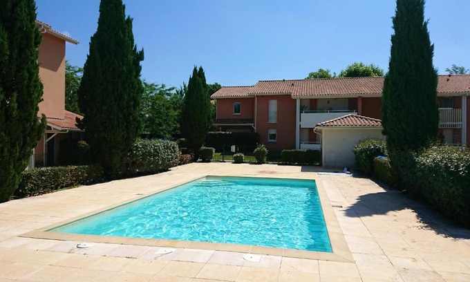 Dax Apartamento | Appartement cosy à Dax avec piscine partagée - 65 m².