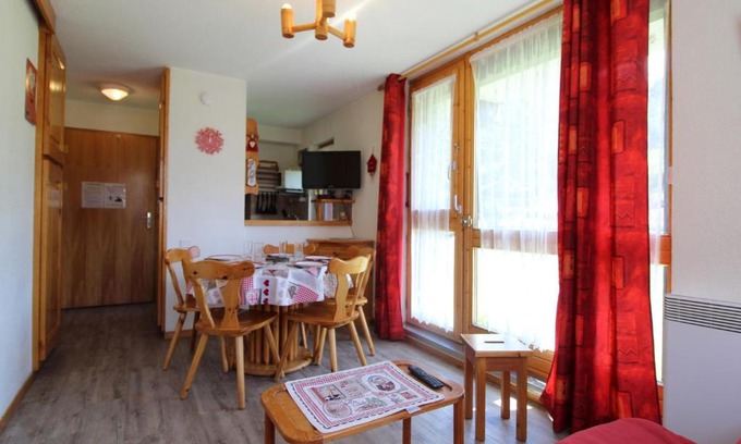 Lanslevillard Apartamento | Appartement cosy 4 pers avec balcon et WIFI au pied des pistes - FR-1-508-123