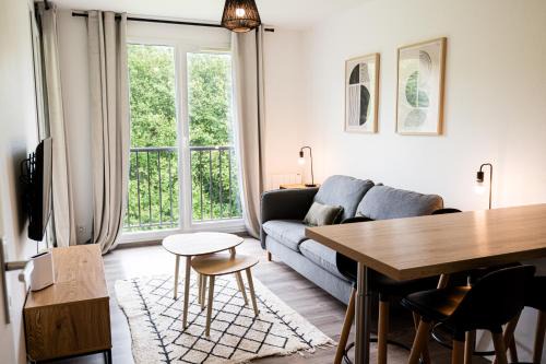 Equemauville Apartamento | Appartement cosy 5 mins Honfleur piscine terrasse