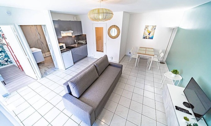 Tonkin Sud Apartamento | Appartement cosy avec balcony and garage-Charpennes