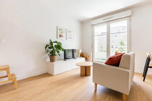 Saint-Denis Apartamento | Appartement cosy avec terrasse proche de Paris