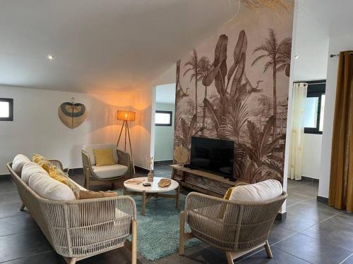 La Saline Les Bains Apartamento | Appartement Cosy en Front de Mer