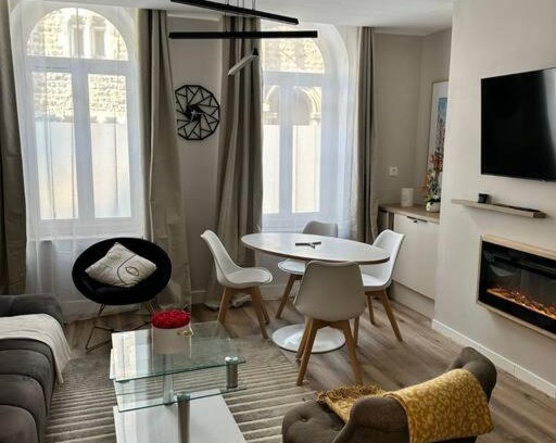 Brequerecque Apartamento | Appartement cosy avec jardin proche de la gare