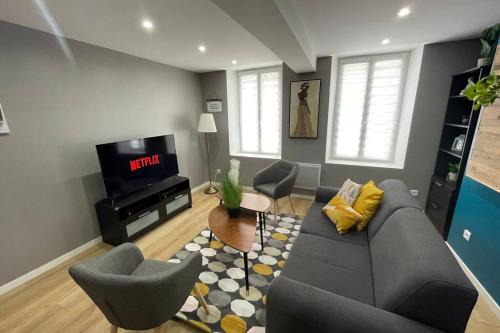 Boulogne-Centre Apartamento | Appartement cosy, wifi gratuit,5 min de la gare