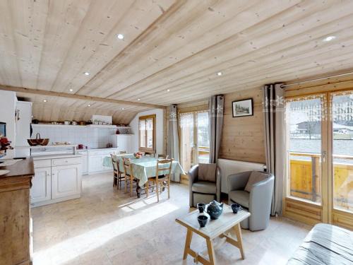 Le Grand-Bornand Apartamento | Appartement cosy avec balcon, proche des pistes et village - 6 pers, parking inclus - FR-1-467-48