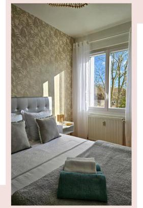 Bourges Apartamento | Appartement Cosy Vue sur Rivière !