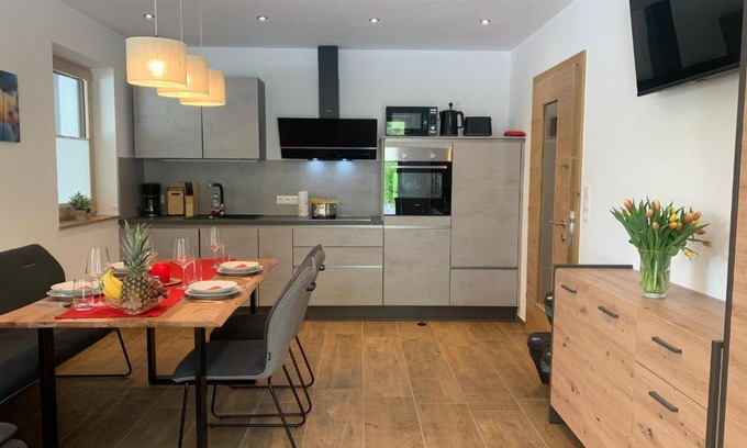 Auffach Apartamento | Appartement Dorfblick