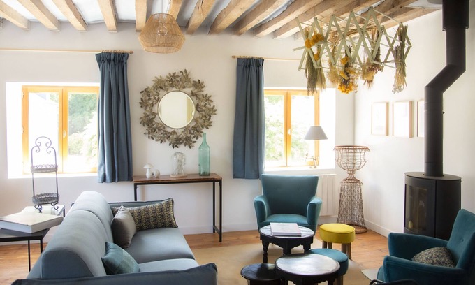 Maffliers Cabaña | Appartement du domaine de Maffliers up to 6 pers.