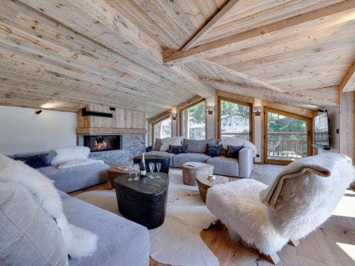 Le Fornet Apartamento | Appartement duplex à Val d'Isère, sauna, cheminée, 4 chambres en suite, parking, pour 8 personnes - FR-1-567-123