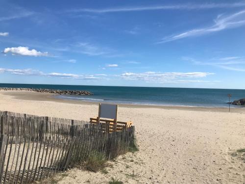 Frontignan Apartamento | Appartement en bord de plage serviettes non incluses