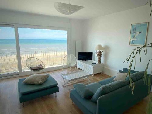 Hardelot-Plage Apartamento | Appartement face à la mer