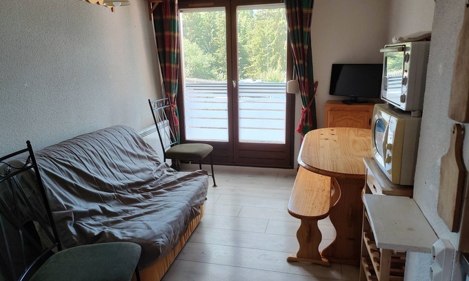 Hirmentaz Apartamento | Appartement F2 à 100 Mètres des Pistes à Hirmentaz