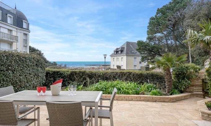 Pornic Apartamento | Appartement face mer pour 4 personnes