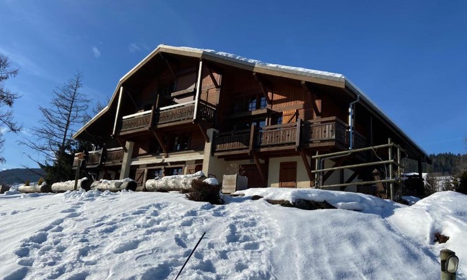 Demi-Quartier Apartamento | Appartement face Mont Blanc