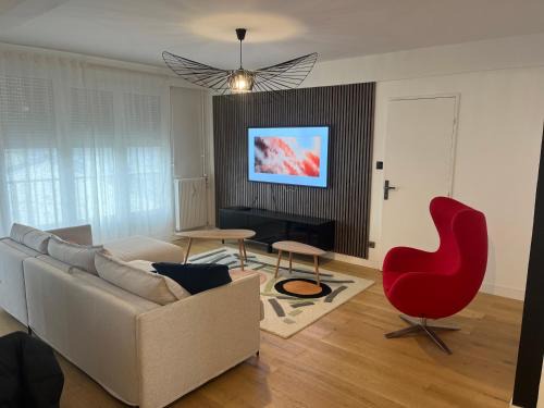 Republique–Point-du-Jour Apartamento | Appartement de charme sur les toits de Boulogne !