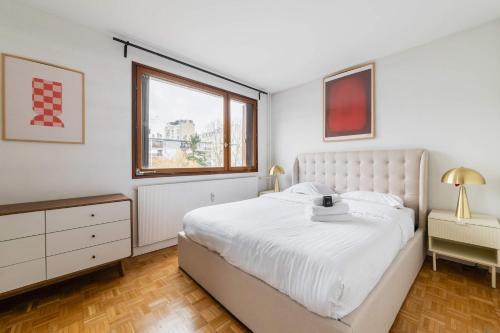 Republique–Point-du-Jour Apartamento | Appartement Paisible proche parc des princes - 4P