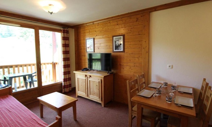 Val Cenis Apartamento | Appartement 4 pers. pied des pistes avec piscine et parking, Lanslebourg-Val Cenis - FR-1-508-251