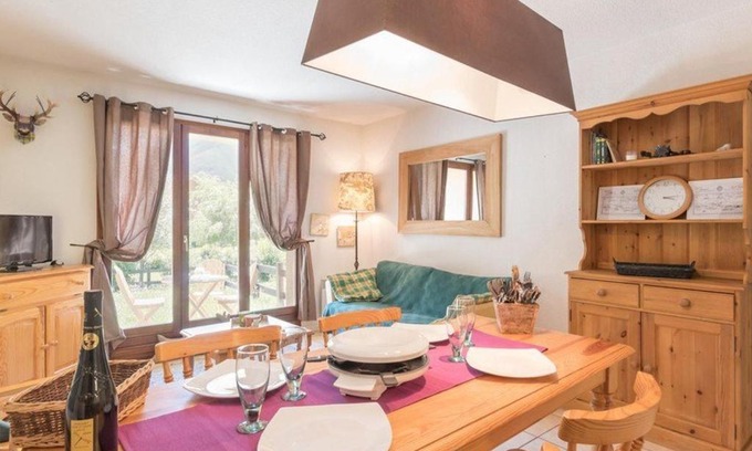 Monetier-les-Bains Apartamento | Appartement 3 pièces avec jardin et garage, 6 couchages, Le Monêtier-les-Bains - FR-1-330F-149