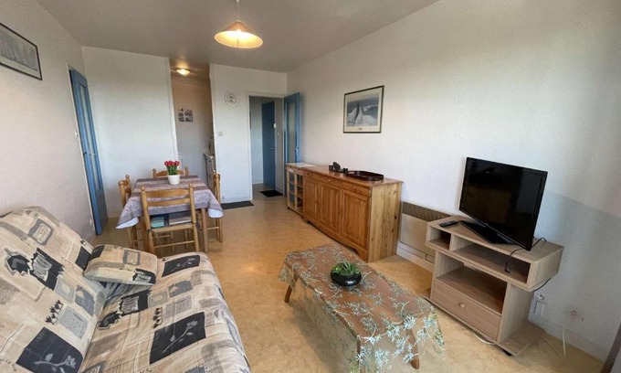 Saint-Hilaire-de-Riez Apartamento | Appartement cosy proche plage avec balcon et vue mer - FR-1-224C-48