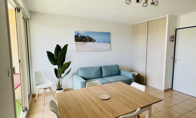Sainte-Marie-Plage Apartamento | Appartement Bord de Mer