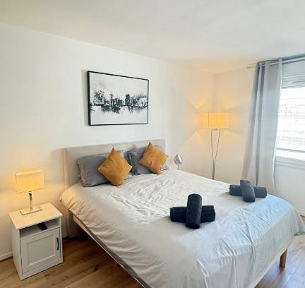 Villeneuve-la-Garenne Apartamento | Appartement moderne au centre-ville de Villeneuve La Garenne