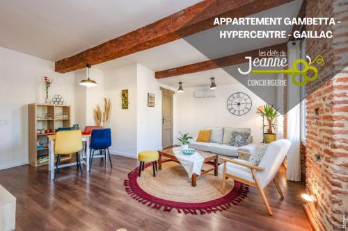 Gaillac Apartamento | Appartement Gambetta - Hypercentre - Gaillac