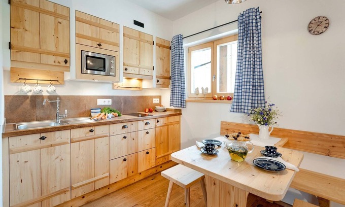 Hoslwang Apartamento | Apartamento "Hühnernest", piso de 25 metros cuadrados, sala de estar y dormitorio combinados
