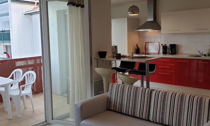 Hendaye Apartamento | Appartement Hendaye, 3 pièces, 4 personnes - FR-1-239-562