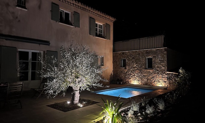 La Garde-Freinet Apartamento | Appartement Indépendant Dans Villa à 1 km du Village