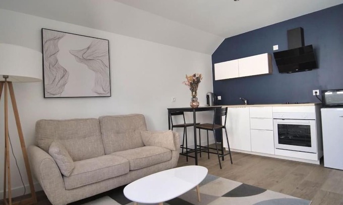 Esvres Apartamento | Appartement indépendant proche Tours