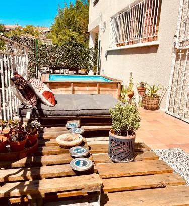Sud Apartamento | Appartement Jardin Jacuzzi