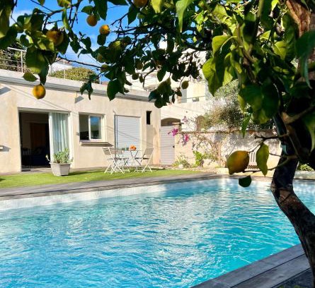 Ortale de Biguglia Apartamento | Appartement l'Arancetu vue mer avec piscine