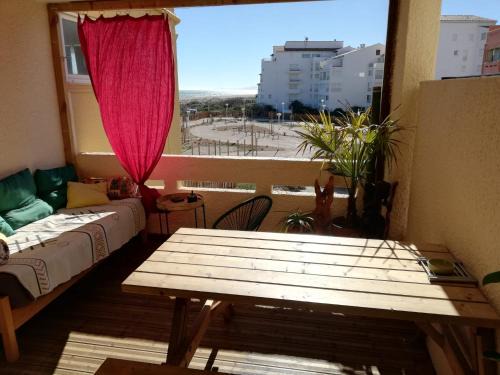 Port Leucate Apartamento | Appartement L'escale, plage à 30m.