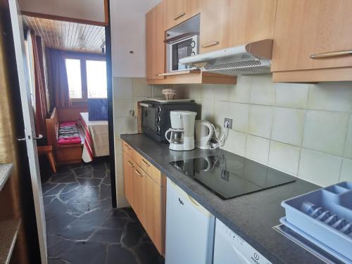 Plagne Centre Apartamento | Appartement lumineux proche des pistes avec balcon et 2 chambres - FR-1-181-2665