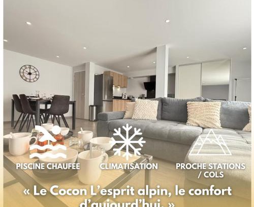 Saint-Avre Apartamento | Appartement Le Cocon Proche Station Ski-Piscine