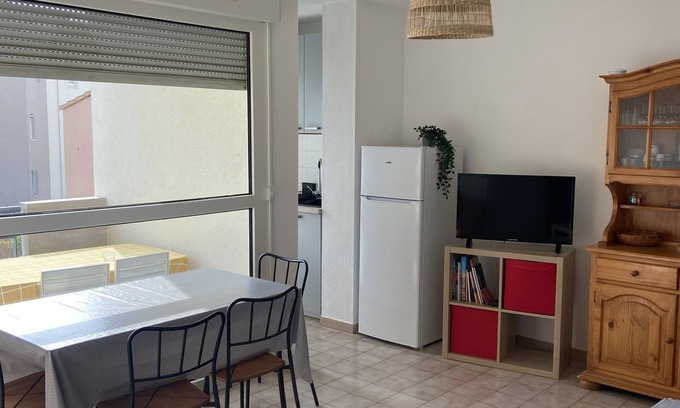 Carnon-Plage Apartamento | Appartement Lumineux et Chaleureux à 50 Mètres de la Plage !