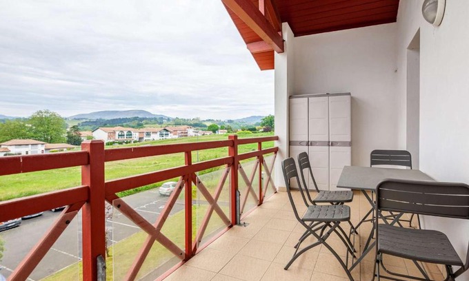 Hendaye Apartamento | Appartement moderne à Hendaye avec parking - FR-1-2-308
