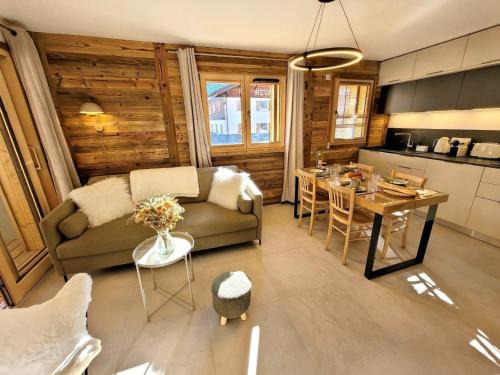 Les Gets Apartamento | Appartement moderne 4 pers, Les Gets, casier skis, parking - FR-1-598-179