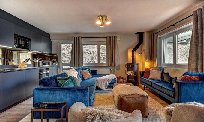 La Tzoumaz Apartamento | Appartement Mont Parrain 2627 - La Tzoumaz, 4 Vallees