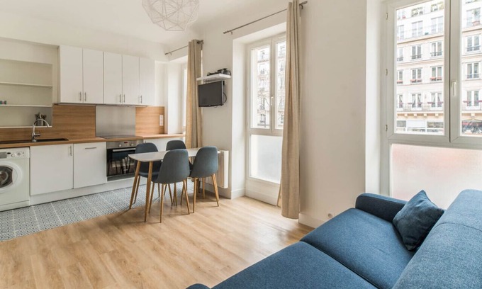 Strasbourg -Saint-Denis Apartamento | Appartement Montorgueil (3 étoiles) - Welkeys