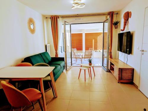 Saint-Sylvestre Apartamento | Appartement neuf T2 calme avec terrasse - Proche Marché Liberation