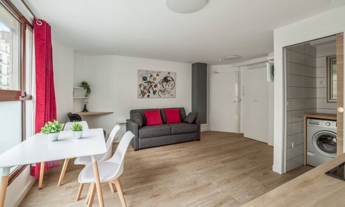 Quartier de la Folie-Mericourt Apartamento | Appartement Parmentier (3 étoiles) - Welkeys