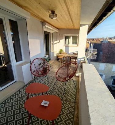 Lons-le-Saunier Apartamento | Appartement plein centre avec terrasse