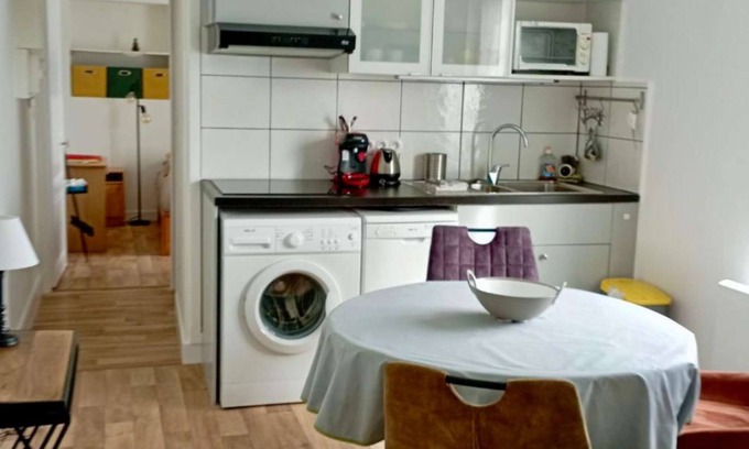 Asnelles Apartamento | Appartement Proche de la Plage - Wifi, Bien Agencé