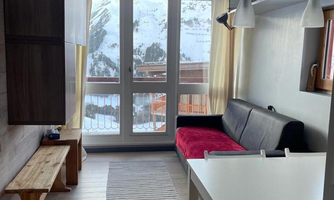 Arc-2000 Apartamento | Appartement rénové 6 pers · Centre station · Balcon · TV · Lave-vaisselle · Lave-linge - FR-1-346-548