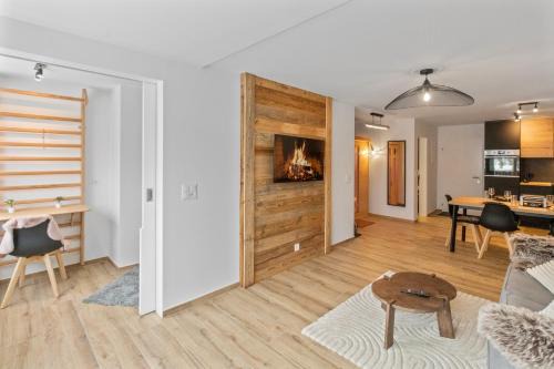 Saas-Fee Apartamento | Appartement rénové avec vue panoramique et sauna