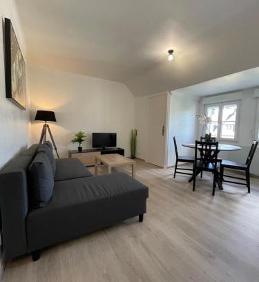 Flers Apartamento | Appartement rénové tout équipé, centre ville, proche de la gare et commerce