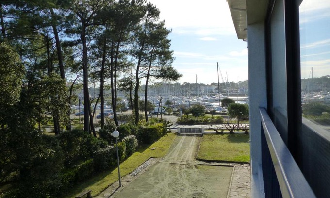 Soorts-Hossegor Apartamento | Appartement Résidence JEAN RAMEAU 2 personnes vue sur le port #0278 wifi gratuit