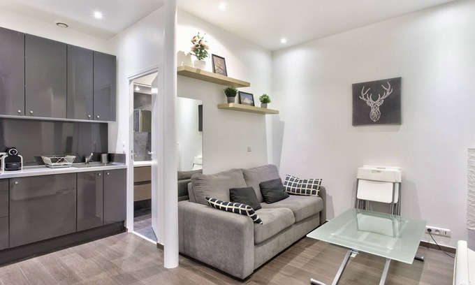 Quartier du Faubourg-Montmartre Apartamento | Appartement Ricca - Welkeys