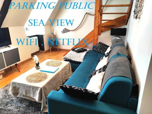Saint-Servan Apartamento | Appartement Saint Malo vue sur mer et sur intra muros, Ferry, plage et commerces à 50 m